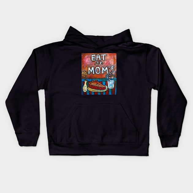 Eat At Mom's Kids Hoodie by ArtisticEnvironments